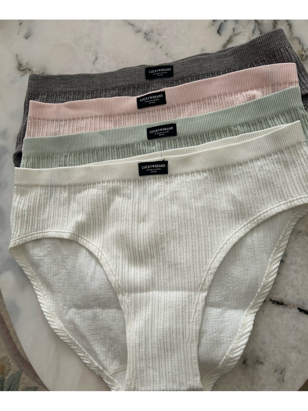 NWOT Lucky Brand Ribbed Tank Set SZ L. C:4803